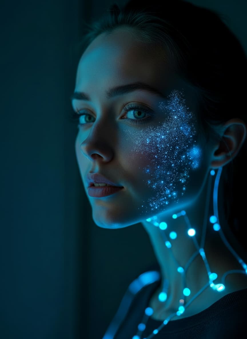 Vizeon.ai - Reklama wideo AI z awatarem przedstawiająca automatyzację biznesu